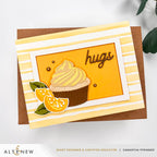 Altenew Mini Delight Sweet Life Clear Stamp and Die Set alt11060bn orange