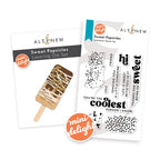 Altenew Mini Delight Sweet Popsicles Clear Stamp and Die Set alt11510bn