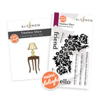 Altenew Mini Delight Timeless Glow Clear Stamp and Die Set alt11330bn