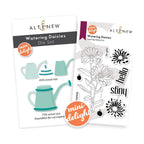 Altenew Mini Delight Watering Daisies Stamp and Die Set alt10294bn