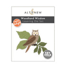 Altenew Mini Delight Woodland Wisdom Clear Stamp and Layering Die Set alt11561bn product image 2