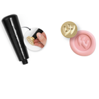 Altenew Mini Double Hearts Wax Seal Stamp and Wax Stamp Handle Set