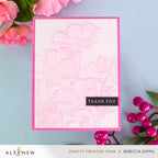 Altenew Mini Sentiments 3D Embossing Folder alt10996 thank you