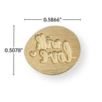 Altenew Mini With Love Wax Seal Stamp alt10708 dimensions