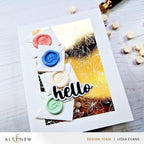 Altenew Mini With Love Wax Seal Stamp alt10708 hello