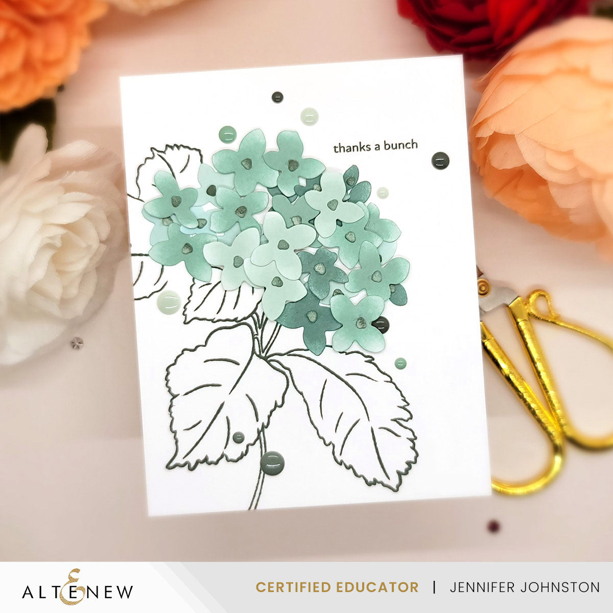 Altenew Misty Harbor Fresh Dye Ink Pad alt8867 thanks