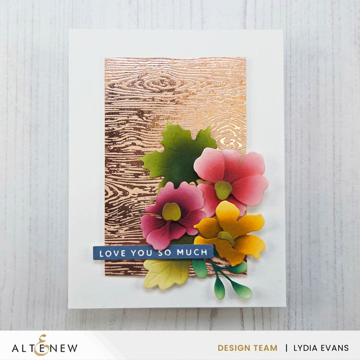 Altenew Mix Foliage Layering Dies alt10466 love you