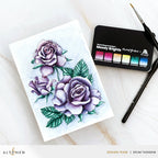 Altenew Moody Brights Watercolor Compact alt11079 roses