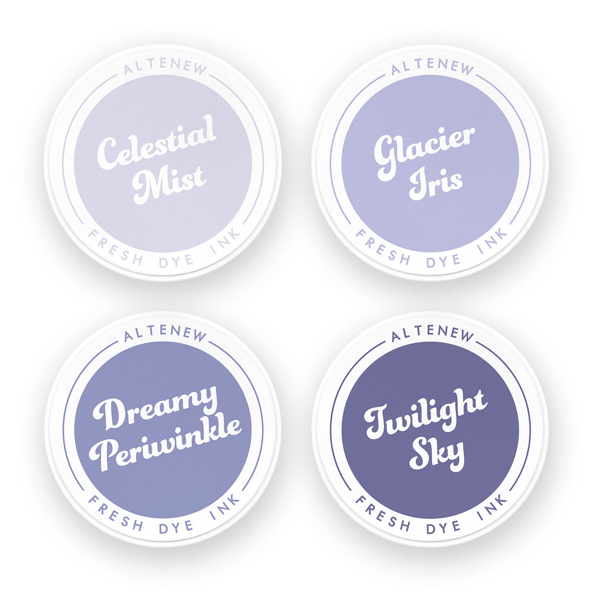 Altenew Moonlit Twilight Fresh Dye Ink Pad Set