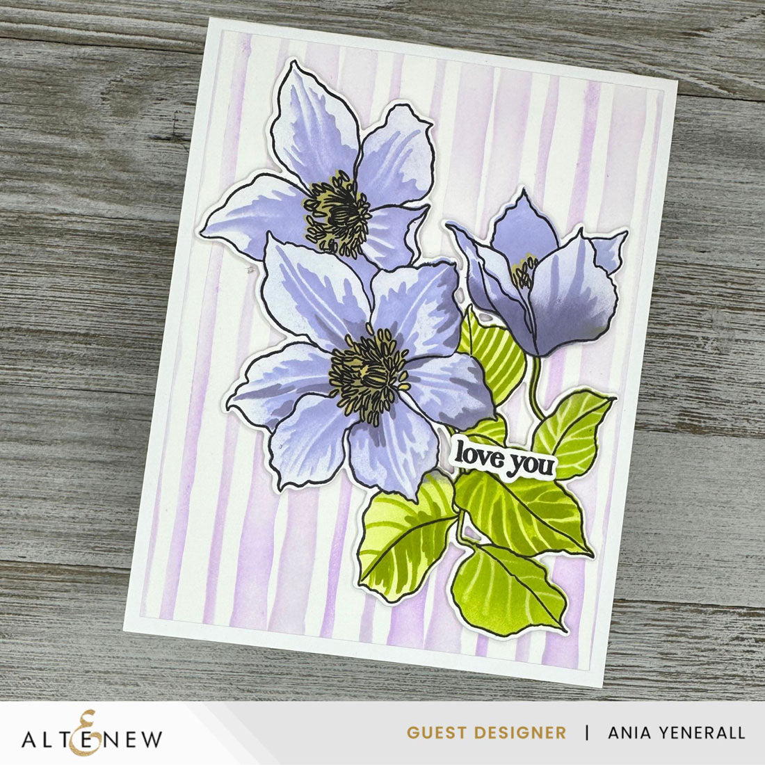 Altenew Moonlit Twilight Fresh Dye Ink Pad Set love you