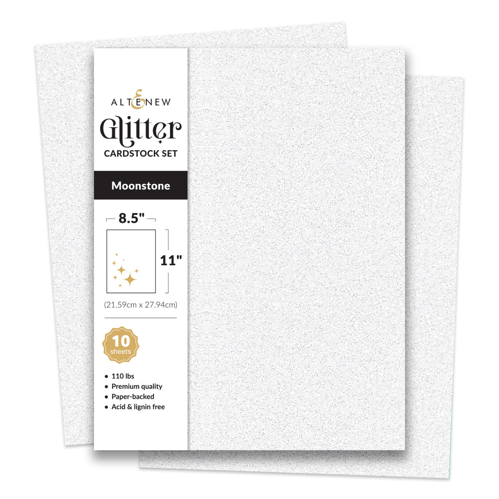 Altenew Moonstone Glitter Cardstock Pack alt10756