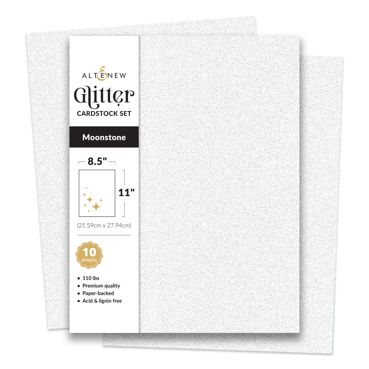 Altenew Moonstone Glitter Cardstock Pack alt10756