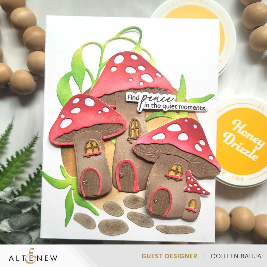 Altenew Mushroom Cottage Layering Dies alt10305