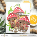 Altenew Mushroom Cottage Layering Dies alt10305