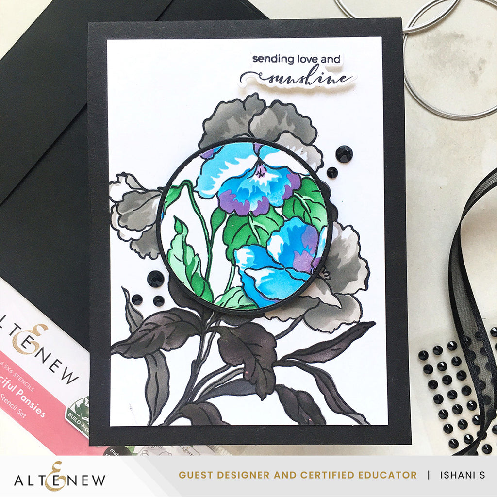 Altenew Nesting Circles Dies alt10985 sunshine