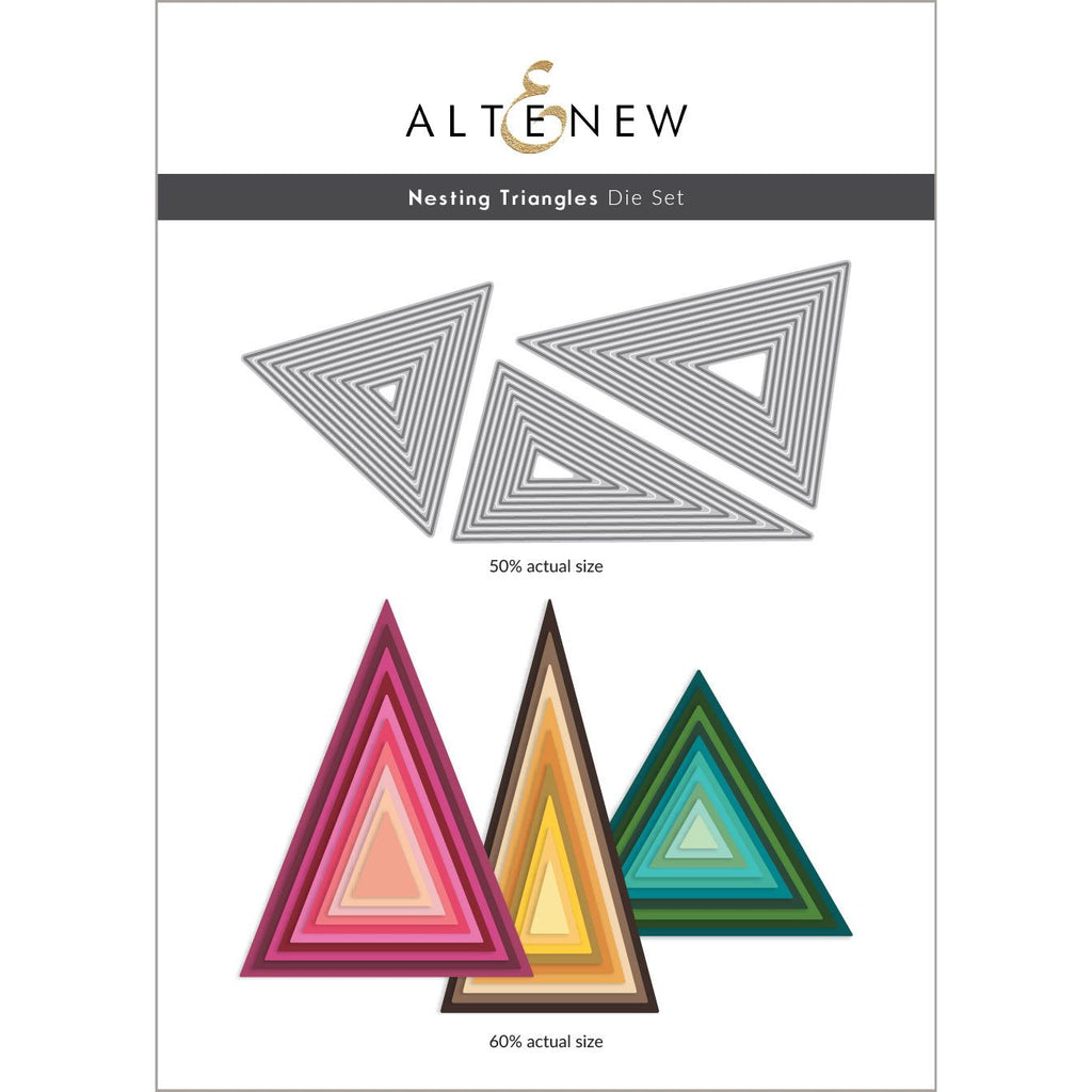 Altenew Nesting Triangles Dies alt10917