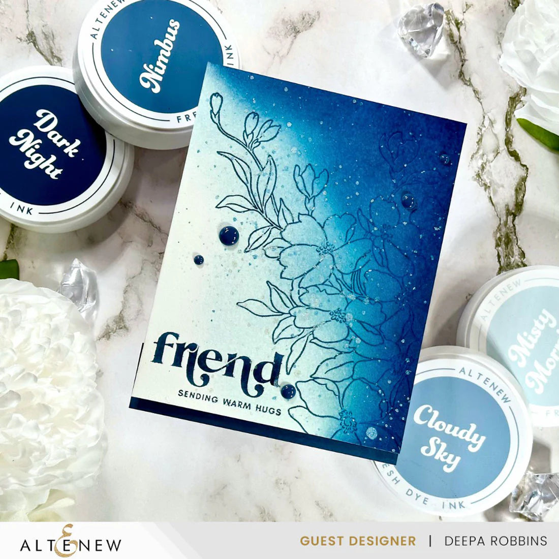 Altenew Nimbus Fresh Dye Ink Pad alt8528 friend