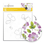 Altenew One-Go Briar Blossoms Simple Coloring Stencils alt10603