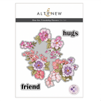 Altenew One-Go Friendship Flowers Clear Stamp Die and Stencil Set image 2