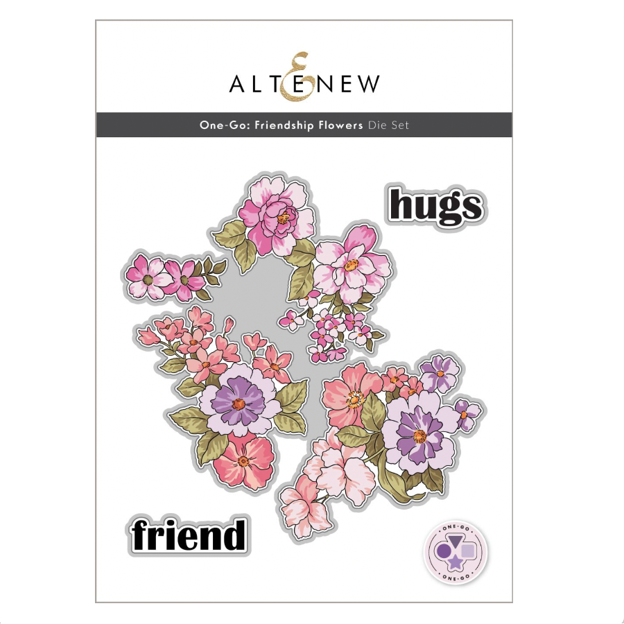 Altenew One-Go Friendship Flowers Dies alt10725