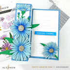 Altenew One-Go Solid Sentiment Strips 3 Press Plates alt10986 asters