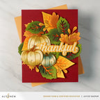 Altenew One-Go Sweet Pumpkins Simple Coloring Stencils alt10441 thankful