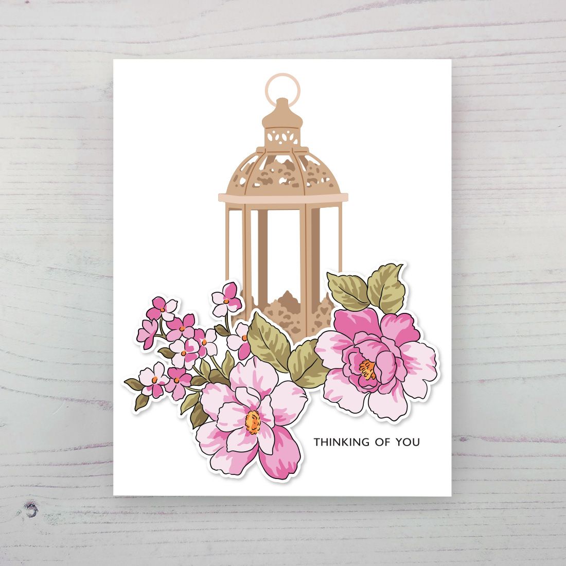 Altenew Ornamental Lantern Layering Dies alt10726 flowers