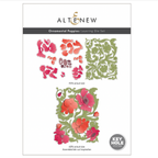 Altenew Ornamental Poppies Layering Dies alt10727
