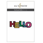 Altenew Outlined Hello Die alt11265