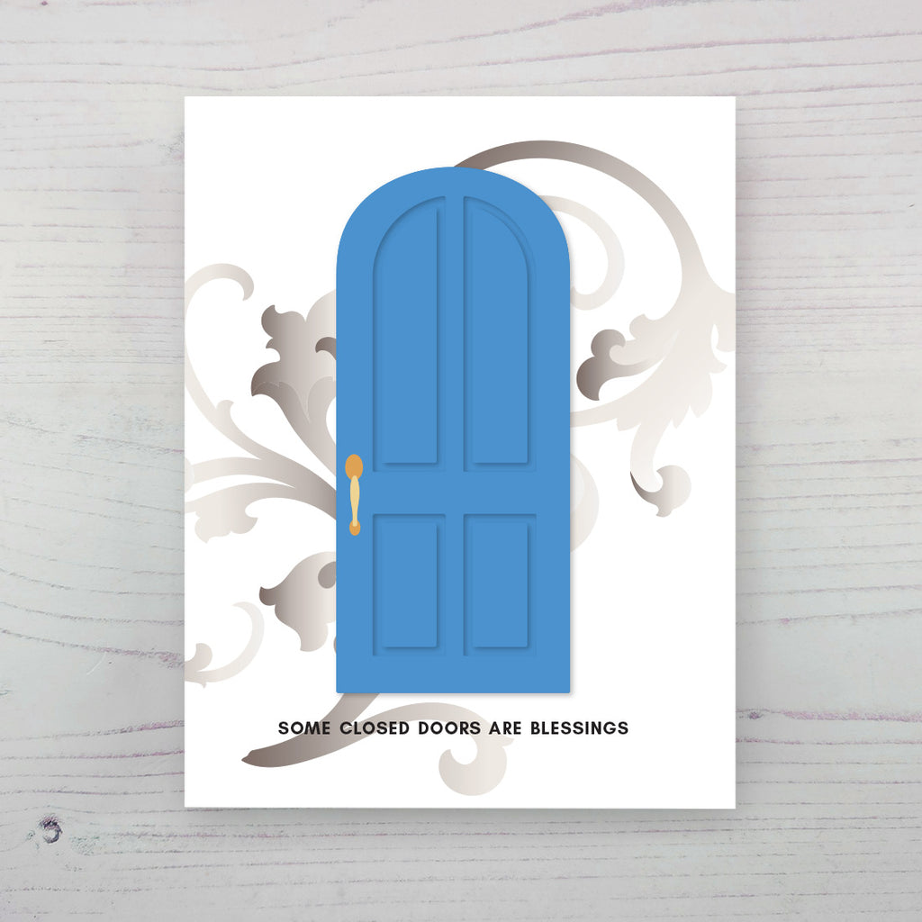 Altenew Paneled Doors Layering Dies alt10728 blessings