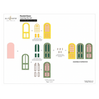 Altenew Paneled Doors Layering Dies alt10728 layering guide 1