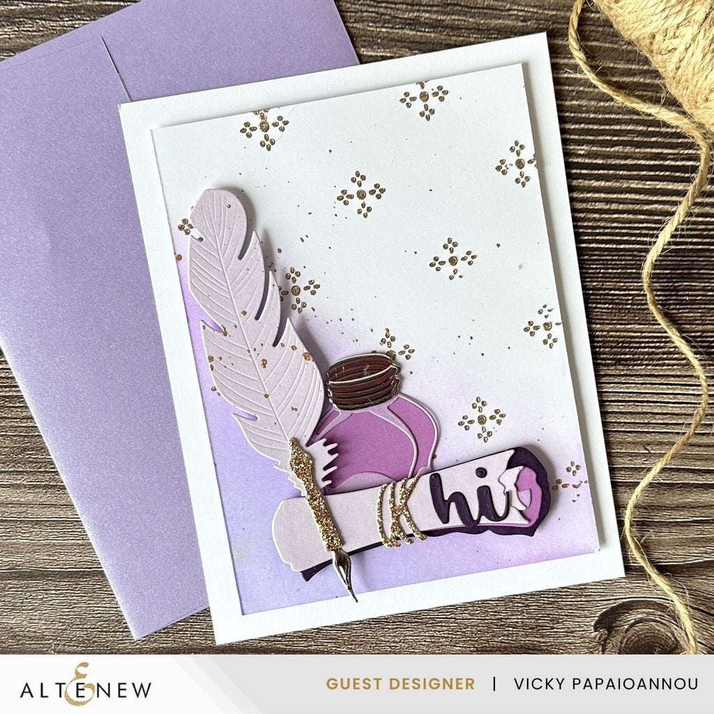 Altenew Parchment Scrolls Layering Dies alt10698 hi