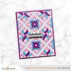 Altenew Patchwork Pathways Dies alt11009 pink and purple