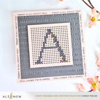 Altenew Pegboard Panels Dies alt11385 pink and gray