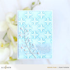 Altenew Petal Palooza 3D Embossing Folder alt10583 baby blue