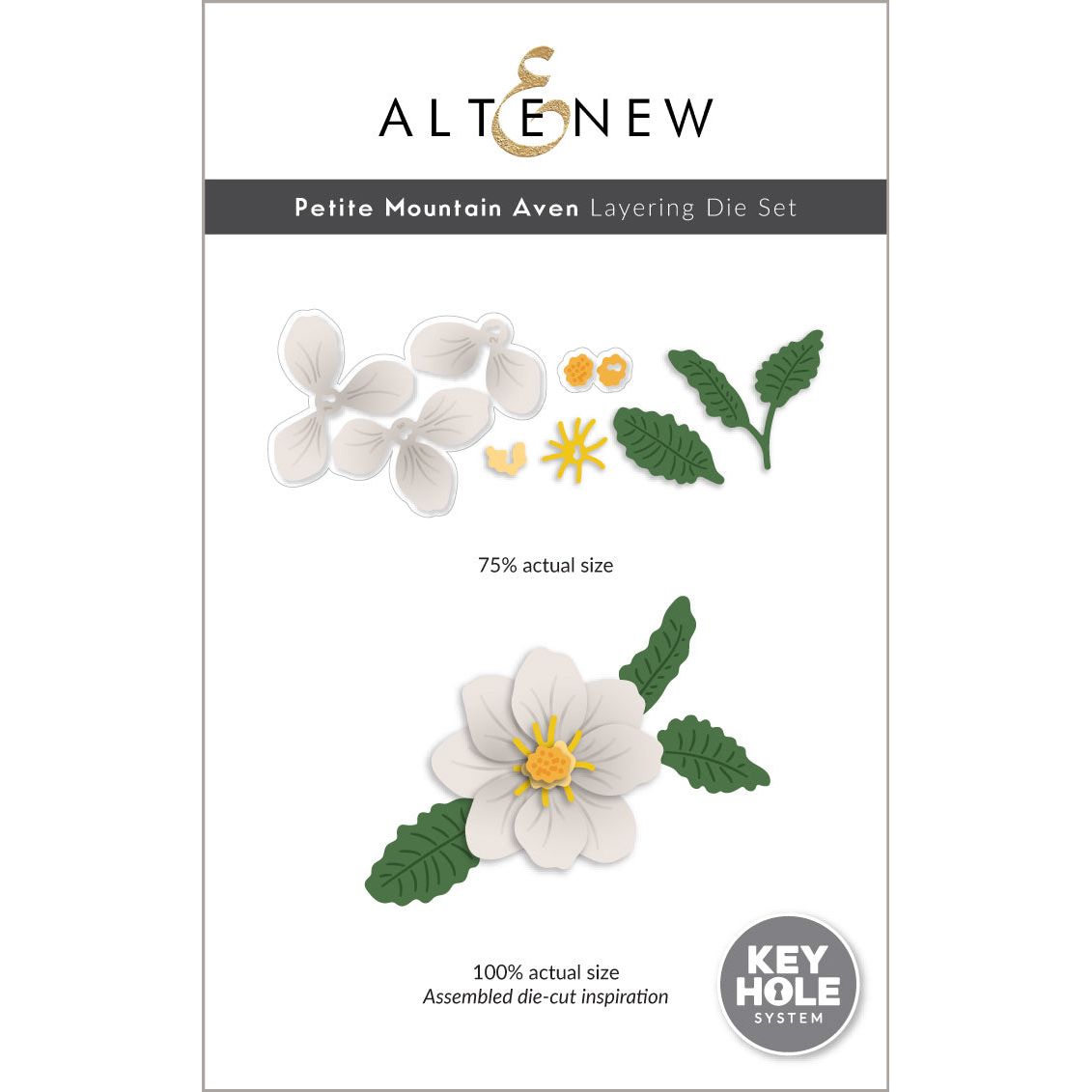 Altenew Petite Mountain Aven Layering Dies alt10805