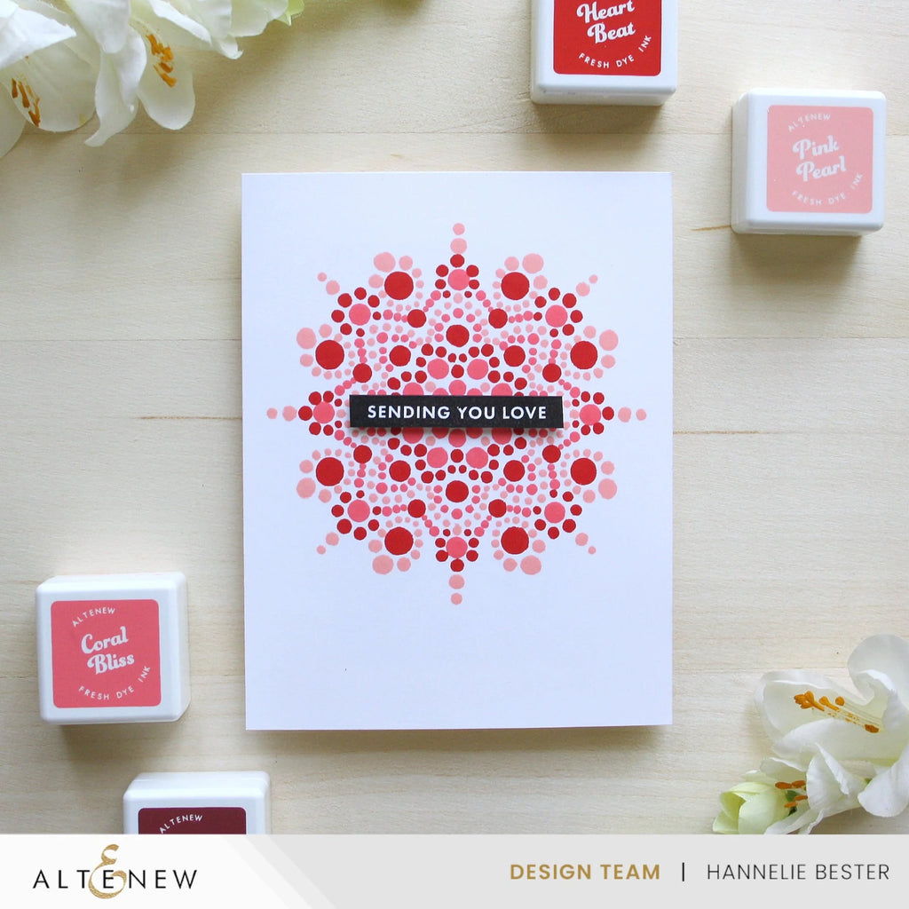 Altenew Pink Pearl Fresh Dye Ink Pad alt8415 love