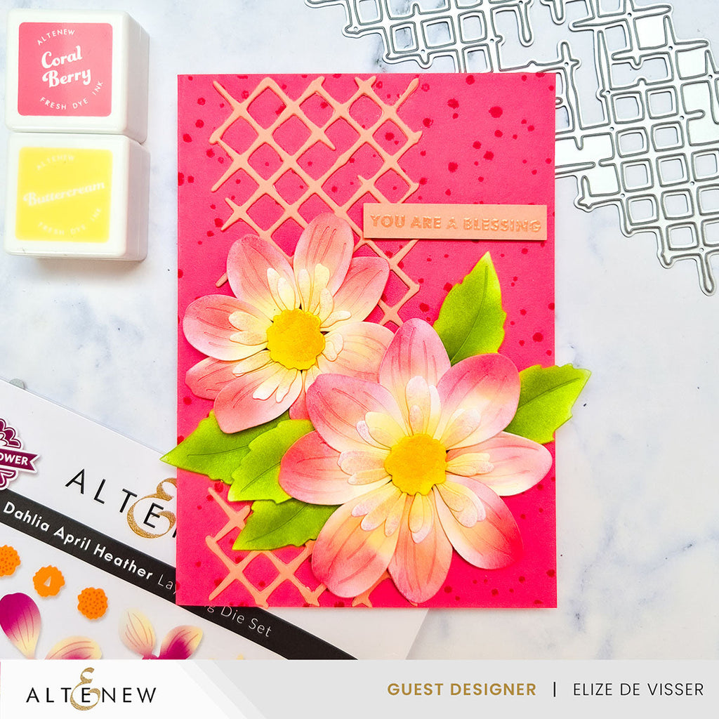 Altenew Piped Waffle Die alt10307