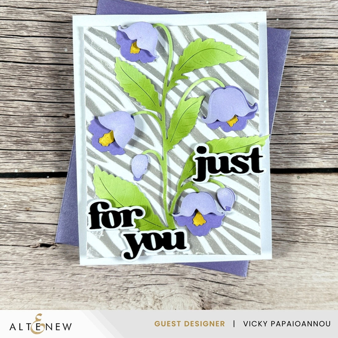 Altenew Playful Stripes Stencil alt10879 for you