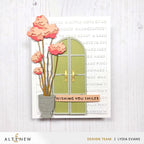 Altenew Pom Pom Trees Layering Dies alt11386 wishing you smiles
