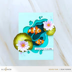 Altenew Pond Lilies Layering Dies alt11439 clown fish