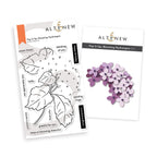 Altenew Pop-It-Up Blooming Hydrangea Stamp and Die Set alt11224bn