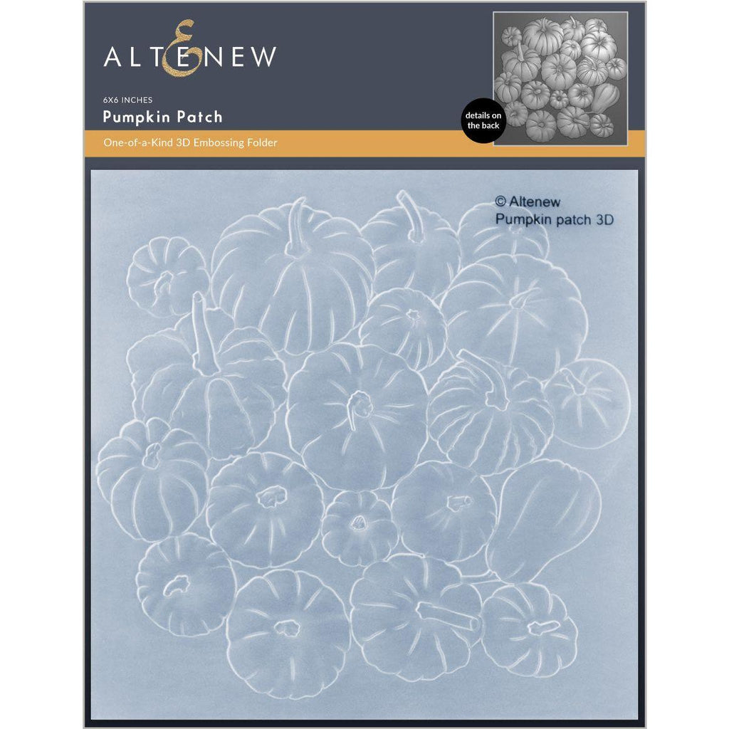 Altenew Pumpkin Patch 3D Embossing Folder alt10475