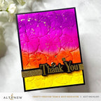 Altenew Pumpkin Patch 3D Embossing Folder alt10475 thank you