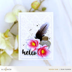 Altenew Quill and Inkwell Layering Dies alt10699 flowers
