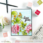 Altenew Raspberry Sunset Fresh Dye Ink Pad alt10079 roses