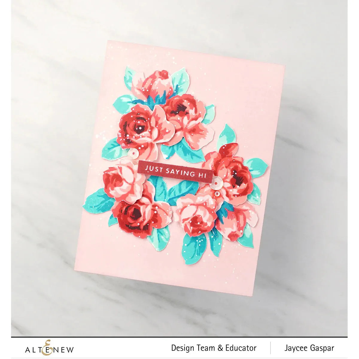 Altenew Red Sunset Fresh Dye Mini Ink Cube Set ALT7750 roses