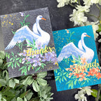 Altenew Regal Flourishes Block Clear Stamp and Die Set thanks friend | color-code:ALT01