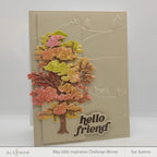 Altenew Rolling Hills Simple Coloring Stencils alt10446 hello
