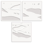 Altenew Rolling Hills Simple Coloring Stencils alt10446 layering guide